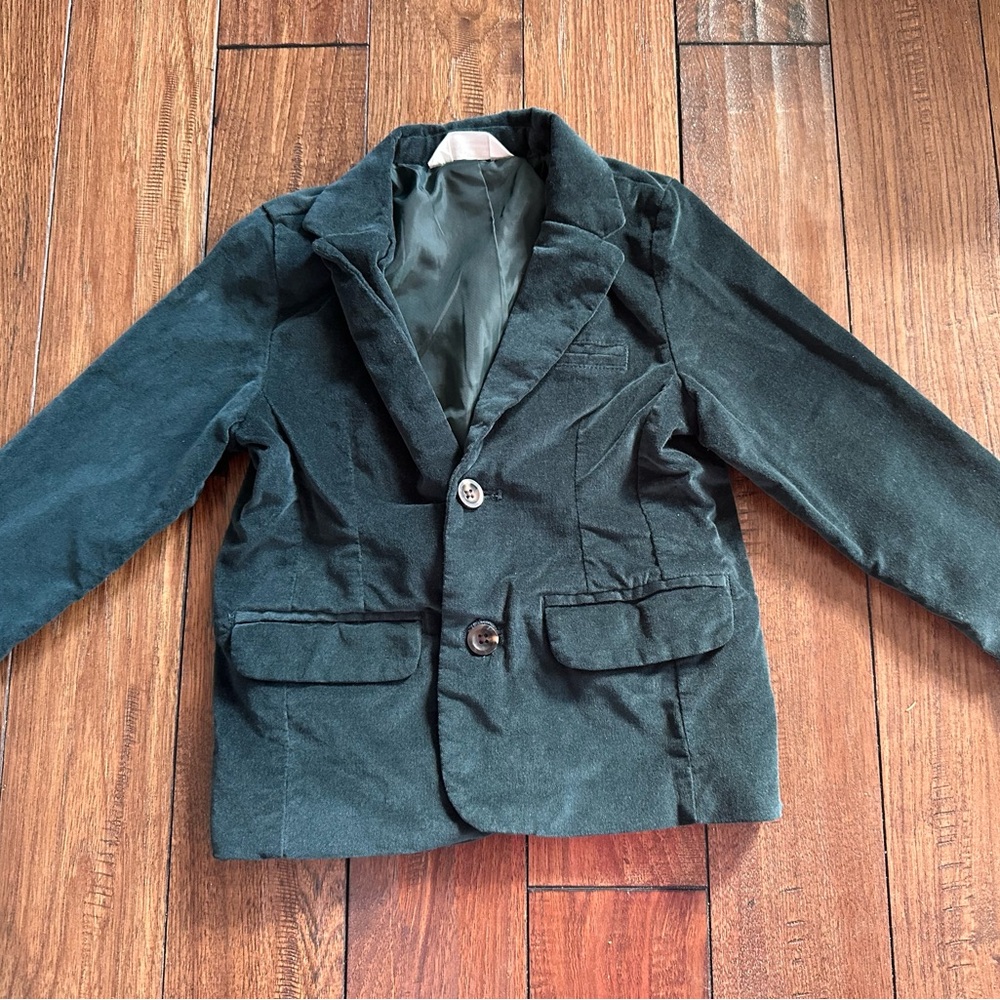 Cat & Jack Forest Green Kids Blazer